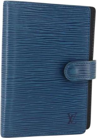 Louis Vuitton Pre-owned Accessories, female, Blue, Size: ONE SIZE Pre-owned Leather Accessory