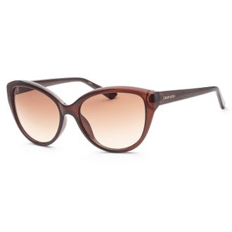 Calvin Klein Womens 55mm Crystal Sunglasses
