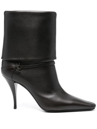 Saint Laurent Niki Logo Boots