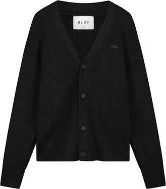 Olaf Hussein Zwarte vest met stijl M220706 - Heren - Vesten - Zwart - S - Truien & Vesten
