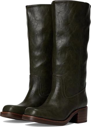 Frye and Co. Miranda 14 Womens Pull-on Boots Evergreen : 7.5 M, Synthetic