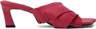 Reike Nen Sandali con frange 60mm - Rosa