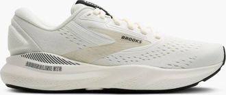 Brooks Womens Adrenaline Gts 24 Running Shoes In Coconut/black/white Sand