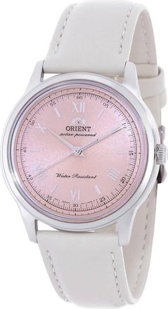 Orient Classic Solar-Powered Pale Pink Dial Watch RA-WK0005P10B