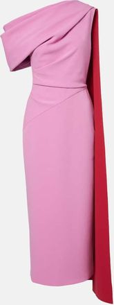 Roksanda Ilincic Abito midi Maite con mantella