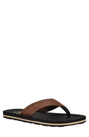 Tommy Hilfiger Odunan2 Sandal in Cognac/Dark Coffee at Nordstrom Rack, Size 11