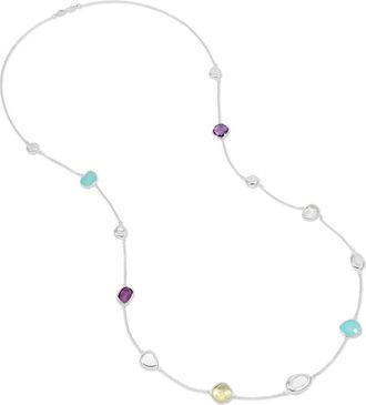 Dower & Hall Candy Gemstones & Pebbles Long Necklace