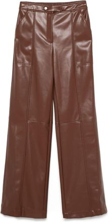 SIMKHAI Mackenzie trousers - women - Viscose/Polyester/Polyurethane/Rayon - 6 - Brown