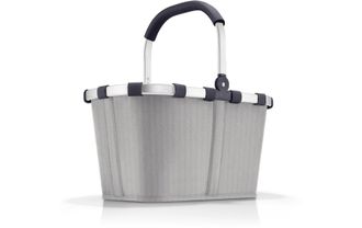 Reisenthel Einkaufskorb REISENTHEL Carrybag Herringbone, Damen, grau, Polyester, Einkaufsk&ouml;rbe Einkaufskorb