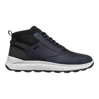Geox Spherica 4x4 ABX Enkellaarzen - Heren - Schoenen - Blauw - Maat: 42 EU Leer