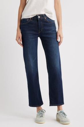 Re/Done Slim Straight Crop Jeans in Barely Worn at Nordstrom Rack, Size 30