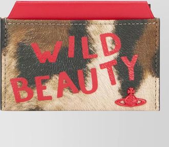 Vivienne Westwood leopard-print cardholder