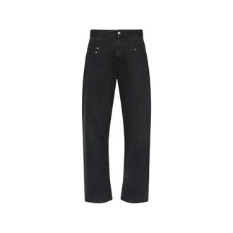 Maison Margiela Heren, Jeans, Zwart, Maat: W34 Katoen