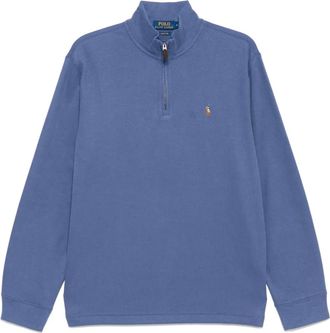 Polo Ralph Lauren Maglione con mezza zip - Blu