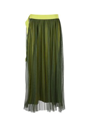 Aglini Womens Skirt - Green