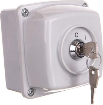OEM Interruptor De Leva Con Bloqueo 0-i 3p 25a Ip44 En Carcasa Arc E25-13z/z 952580