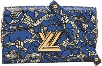 Louis Vuitton Pre-owned Clutches, female, Blue, Size: ONE SIZE Pre-owned Leather Clutch