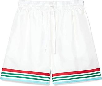Casablanca Korte Broeken, Heren, Wit, S, Casual Shorts