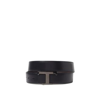 Tod's Heren, Accessoires, Blauw, Maat: 105 CM Leer