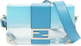 Fendi Borsa a spalla in pelle - Blu