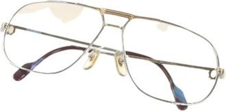 Cartier Pre-owned Accessories, male, Gray, Size: ONE SIZE Pre-owned Trinity Optical Frame