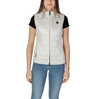 Blauer White Polyamide Sleveless Womens Jacket