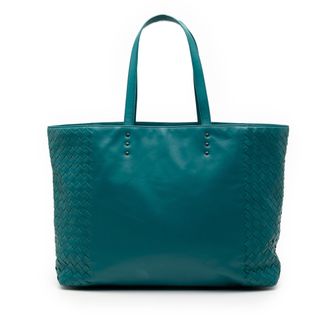 Bottega Veneta Tweedekans Intrecciato Bies Nappa Totebag