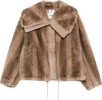 S.W.O.R.D 6.6.44 Giacca con inserti - Marrone