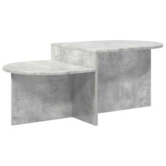 vidaXL Mesa De Caf&eacute; Gris Hormig&oacute;n 100 X 50 X 40 Cm Vidaxl