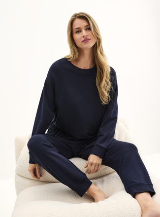 Miiyu Womens Brushed underside supple lounge jogger