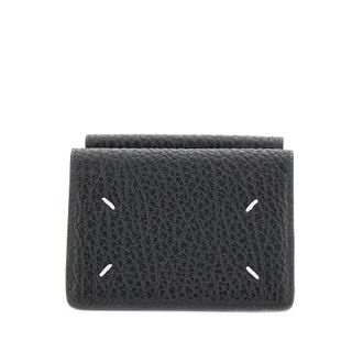 Maison Margiela Four Stitches leather mini wallet Man One Size