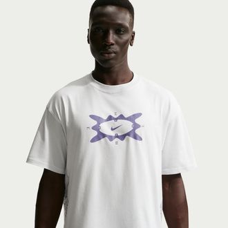 Nike Mens Nike Sportswear T-Shirt in White | IH1165-101