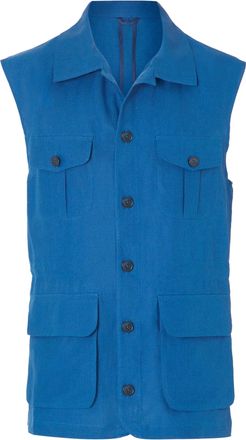 Oliver Brown Gilet Hemingway - Cobalt blue