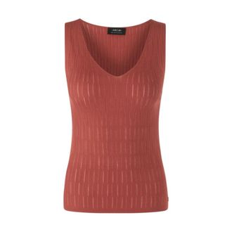 Marc Cain Dames, Tops, Rood, Maat: L Viscose