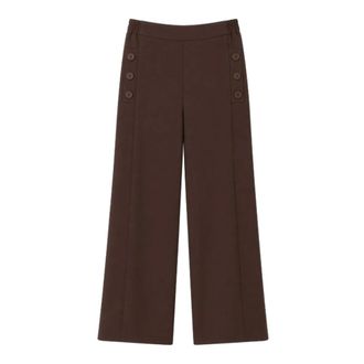 2-Biz Broeken, Dames, Bruin, 2Xl, Broeken