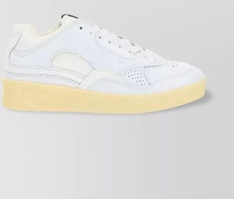 Jil Sander leather low-top sneakers