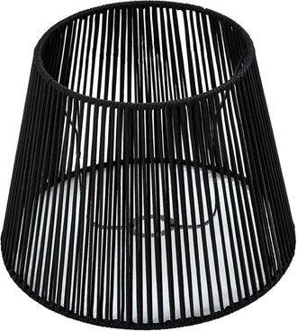 QAZQA Pantalla exterior cuerda negra IP54 40/28/30