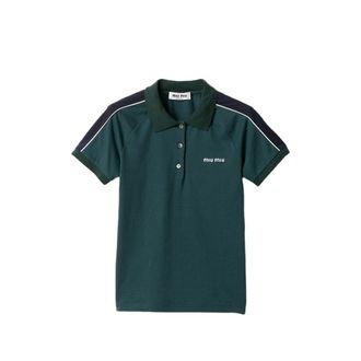 Miu Miu Jersey Polo T-shirt