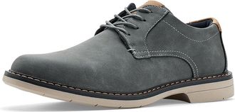 Deer Stags Belmont Mens Shoes Dark Grey : 10.5 W, Faux Leather