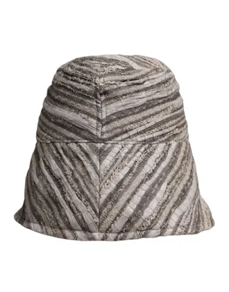 Dolce & Gabbana Multicolor Stripes Cotton Bucket Mens Cap