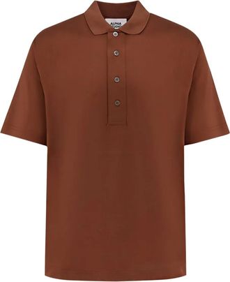 Alpha Studio Polo a maniche corte - Marrone
