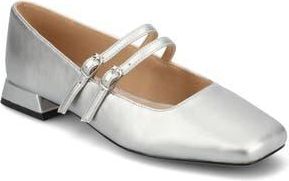 Journee Collection Gredah Mary Jane Pump in Silver at Nordstrom Rack, Size 8.5