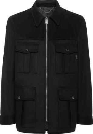 Billionaire Boys Club Field Jacket - Heren - Zomerjassen - Zwart - 4XL - Wol - Jassen