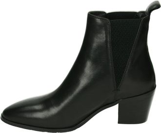 Marip&eacute; Schoenen, Dames, Zwart, 39 1/2 EU, Leer, Rita-Ma Chelsea Boot
