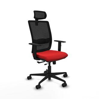 Piqueras y Crespo Silla De Oficina Piqueras Y Crespo Haches Negro Espuma Inyectada
