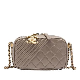 Chanel Borsa Pre-owned Coco Boy Camera Bag - - Pre-owned - Donna - Marrone - ONE SIZE