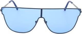 Retro Superfuture 63mm Mask Square Sunglasses in Blue at Nordstrom Rack