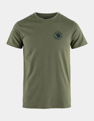 Fj&auml;llr&auml;ven Mens Fjallraven 1960 Logo Mens T-Shirt - Laurel Green 625 - Tan - Size: 40