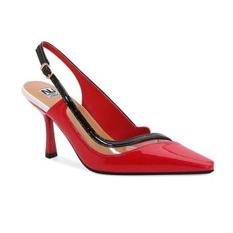Ninety Union Color Block Slingback in Red at Nordstrom, Size 10