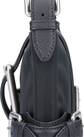 Bottega Veneta Womens Shoulder Bag Black Leather
